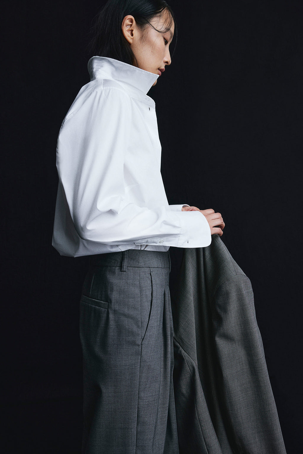 Cotton-blend shirt