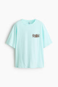 SSVN Oversized printed T-shirt