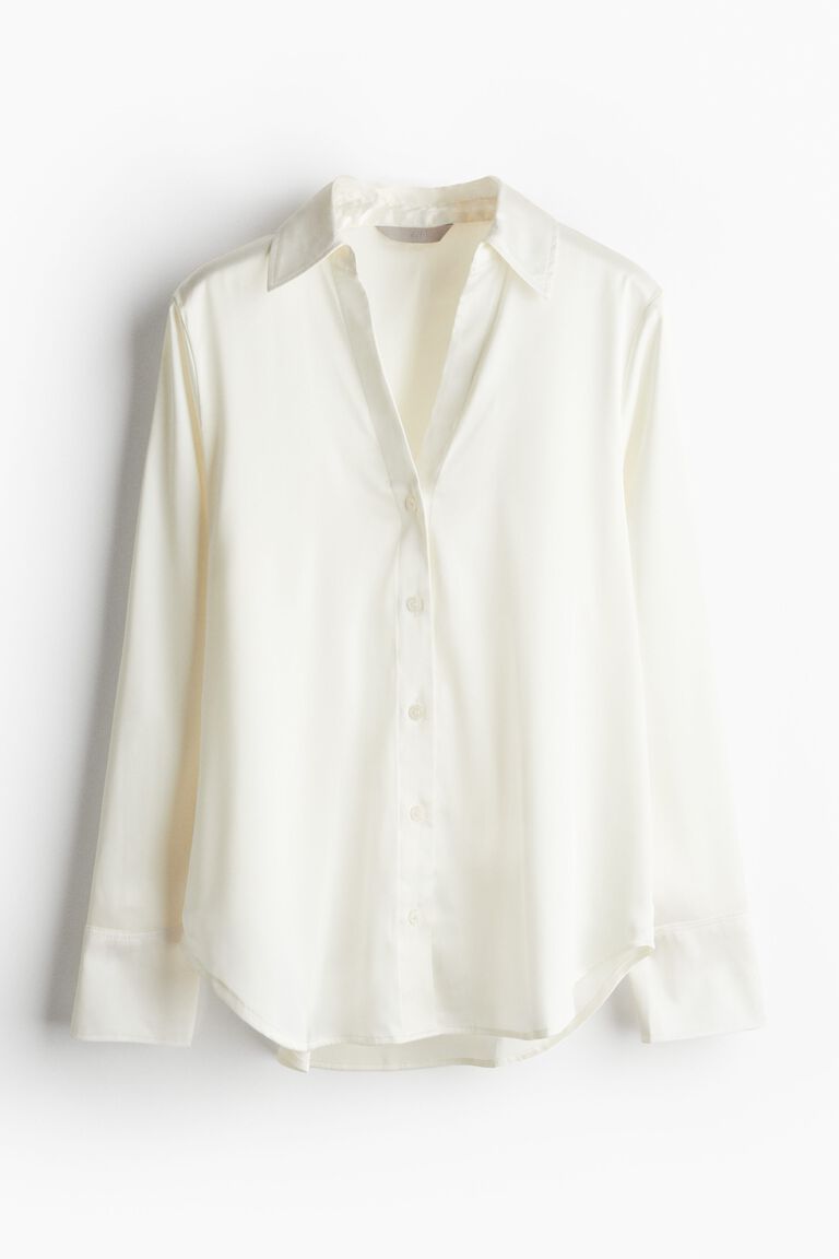 Blus V-neck