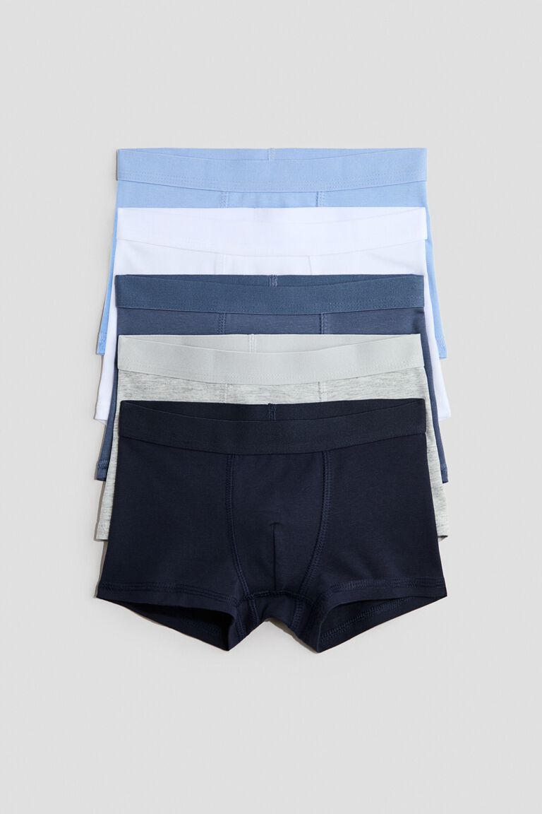 5-pack cotton trunks