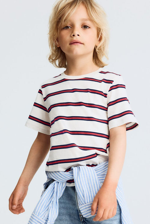Printed cotton T-shirt