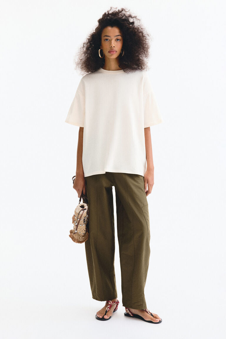 SSVN Oversized printed T-shirt