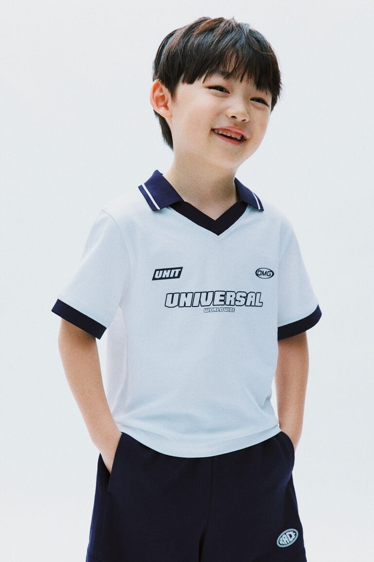 COOLMAX® Printed polo shirt