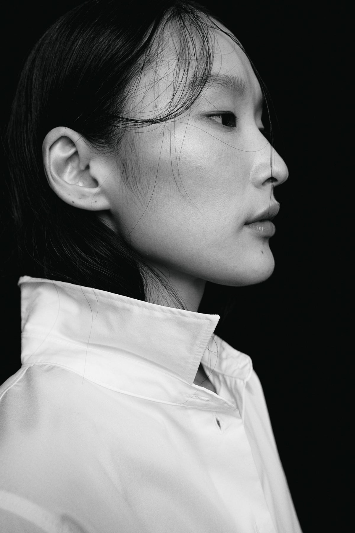Cotton-blend shirt