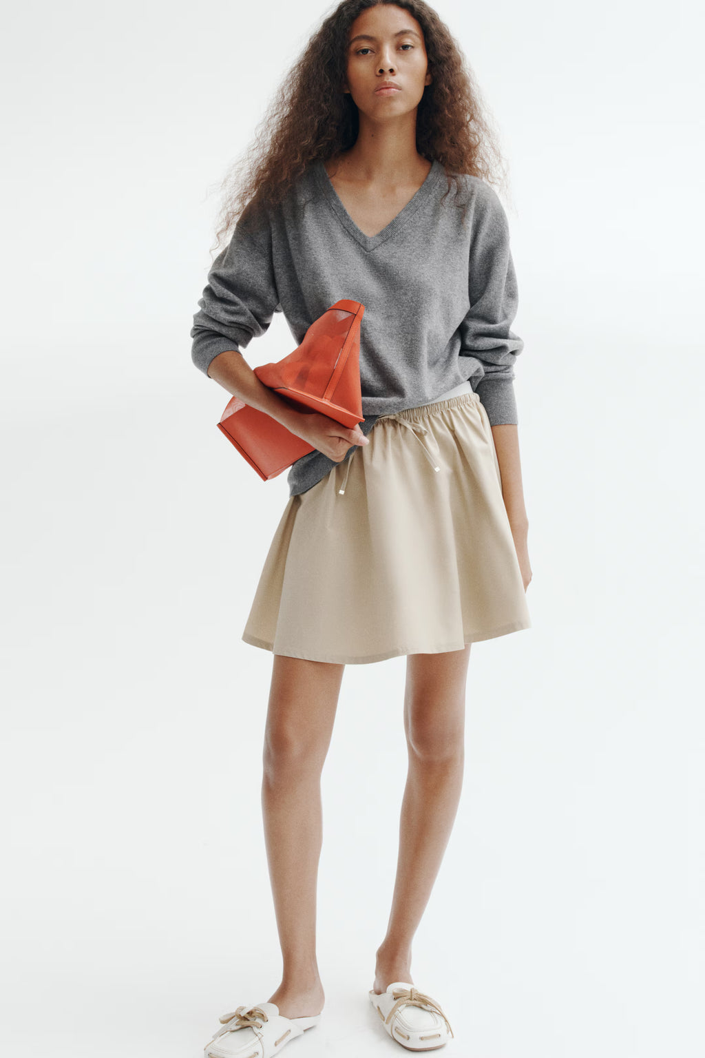 Oversized V-Neck Sweater
