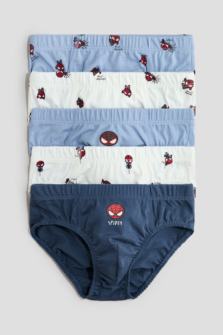 5-pack printed boys’ briefs