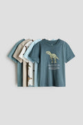 5-pack jersey T-shirts