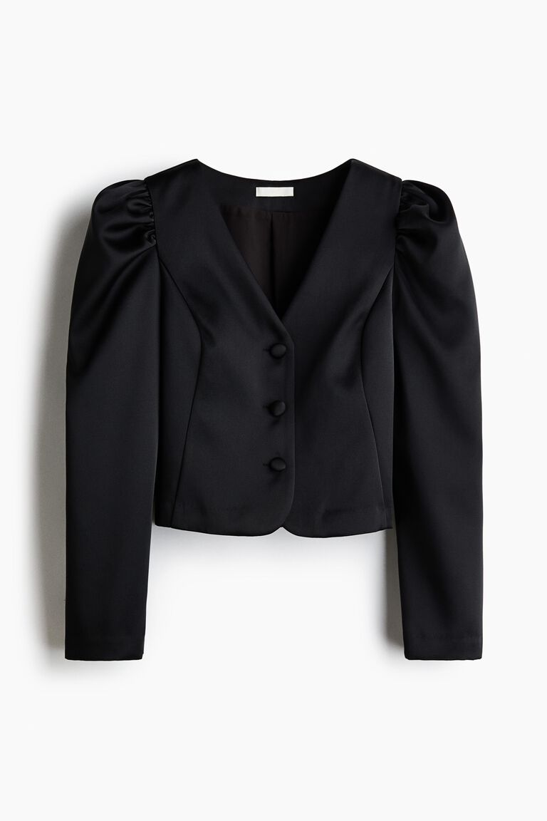 Blus lengan puff
