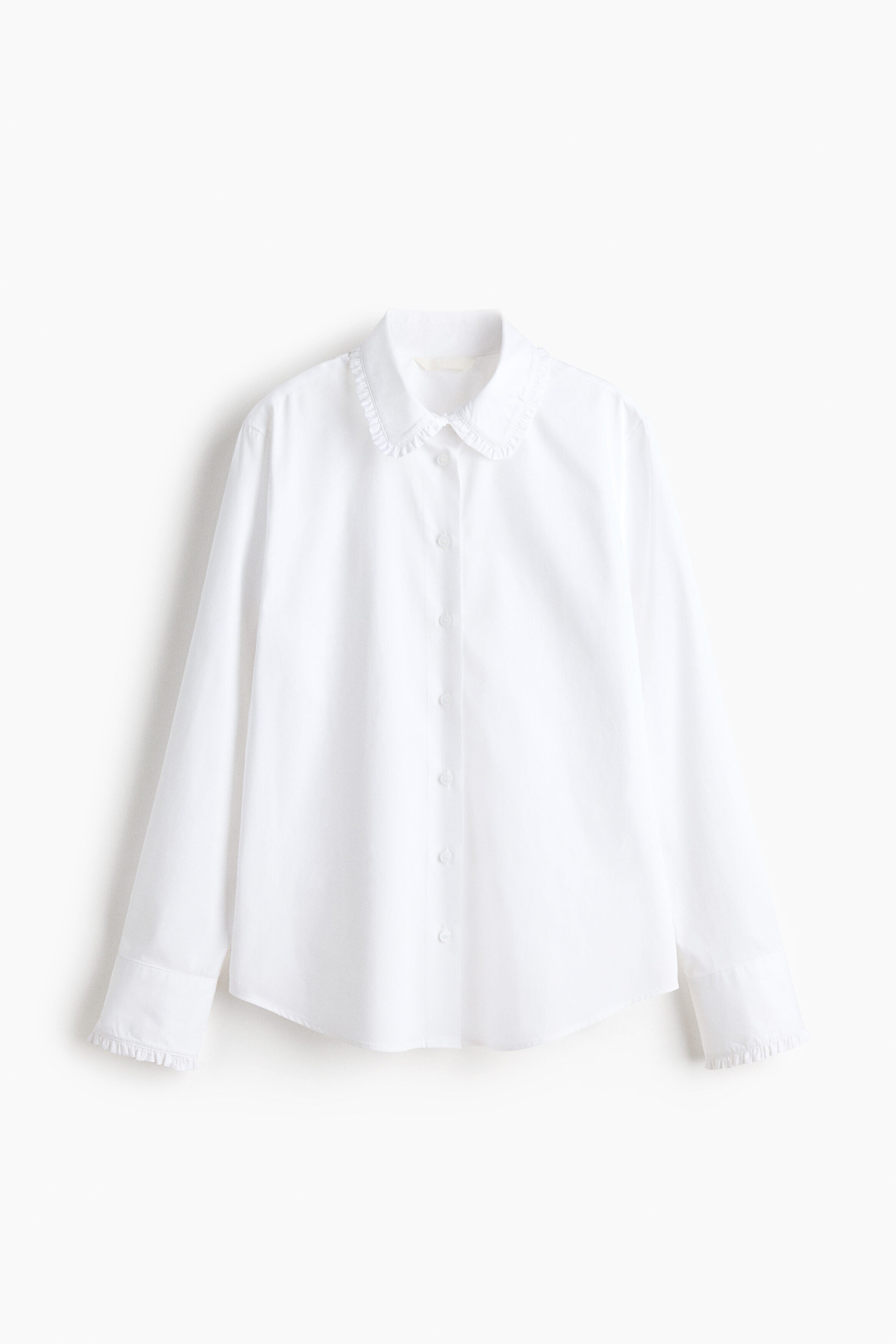 Cotton poplin shirt