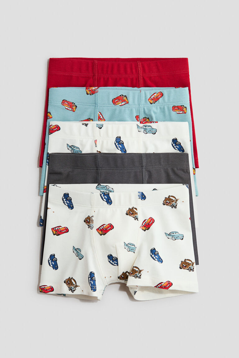 5-pack cotton trunks