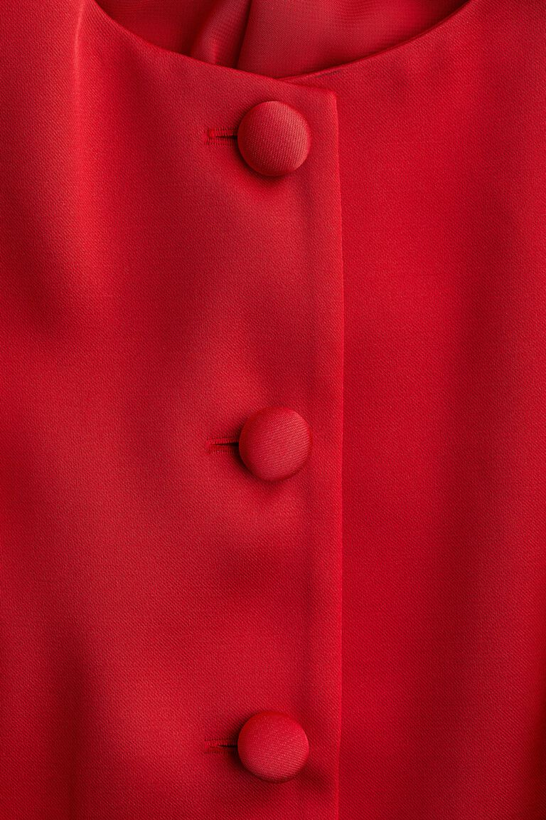 Blus lengan puff