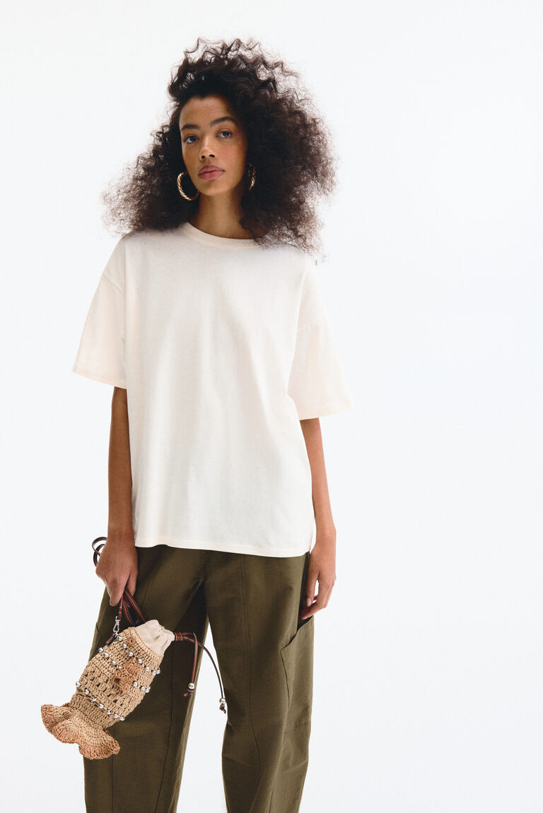 SSVN Oversized printed T-shirt