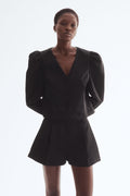 Blus lengan puff