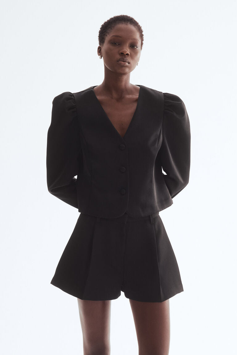 Blus lengan puff