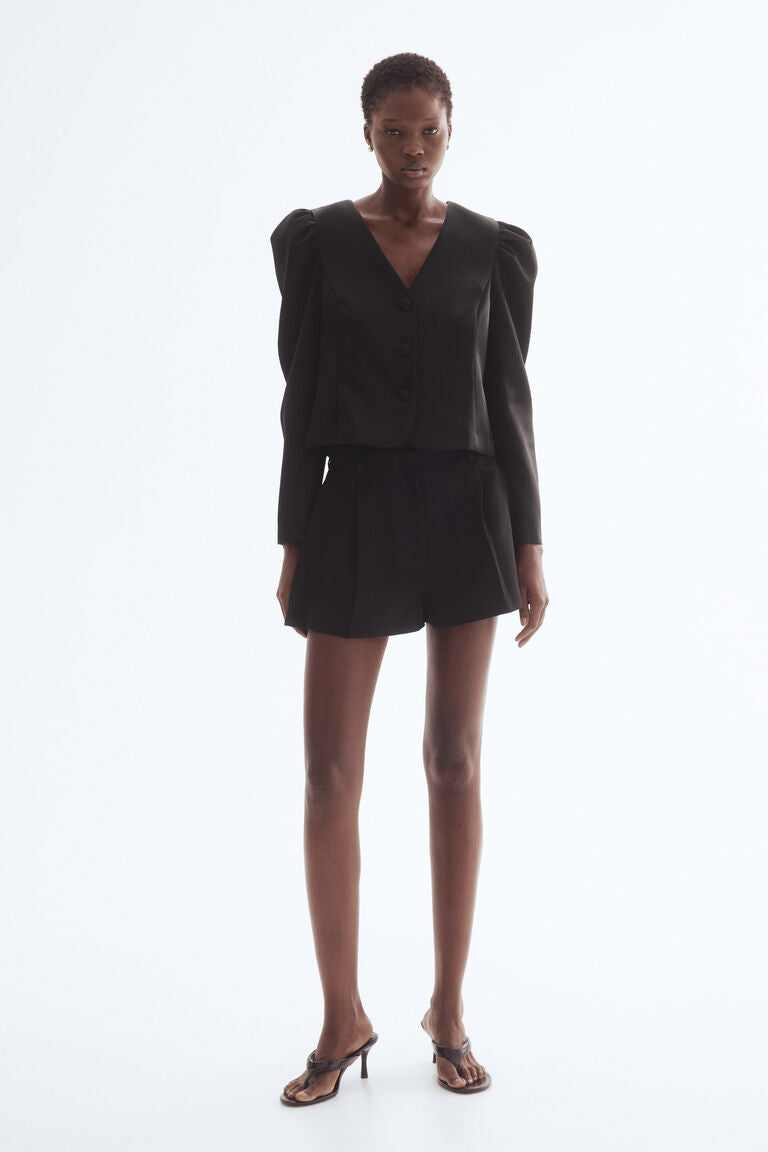 Blus lengan puff