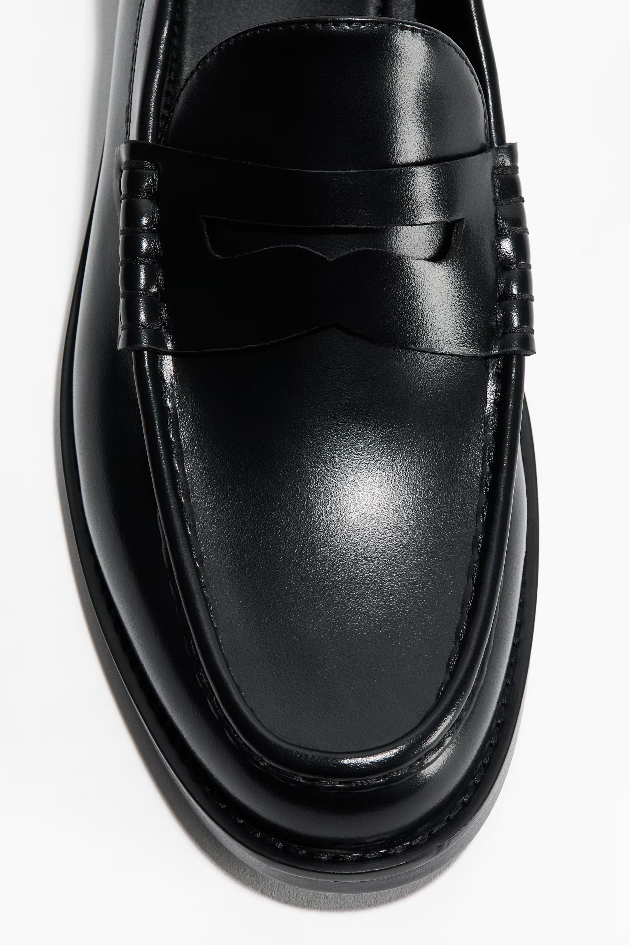 Chunky Tasseled Penny Loafers