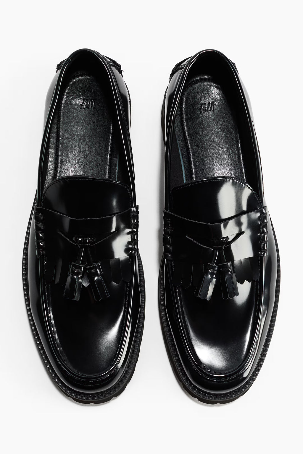 Chunky Tasseled Penny Loafers