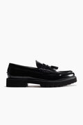 Chunky Tasseled Penny Loafers